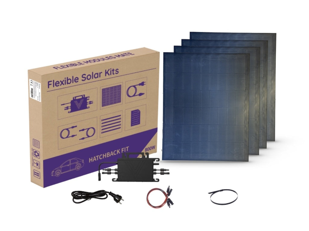 Plug-in Kit 800W WiFi Flex zonnepaneel en omvormer